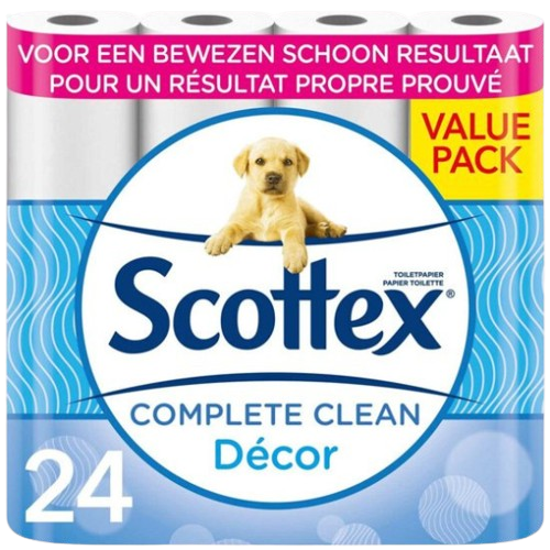 🎁 Scottex papier toilette - 24 rouleaux (gratuit)
